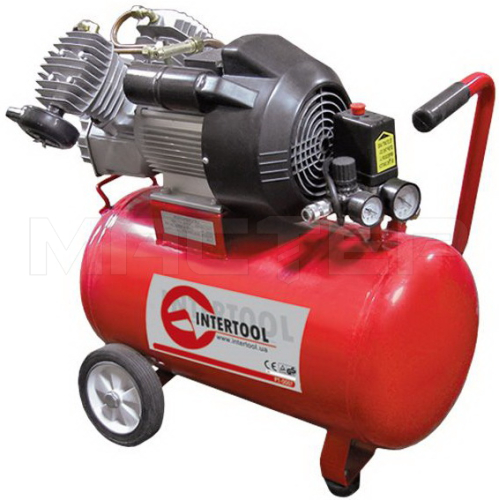 Поршневой воздушный компрессор Intertool PT-0007, фото 1, цена